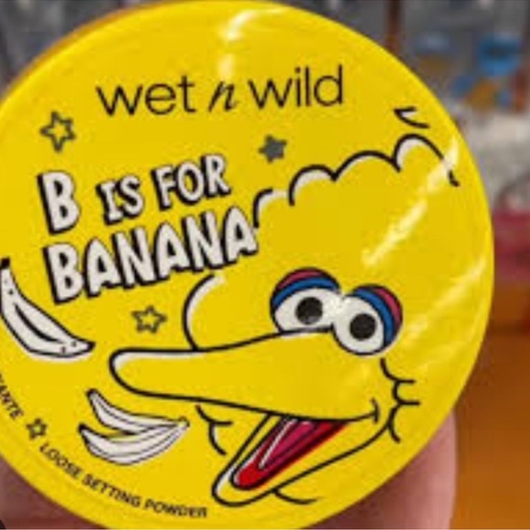 NEW Wet n Wild x Sesame Street Loose Banana Powder B is for Bananas SEALED - Picture 9 of 9
